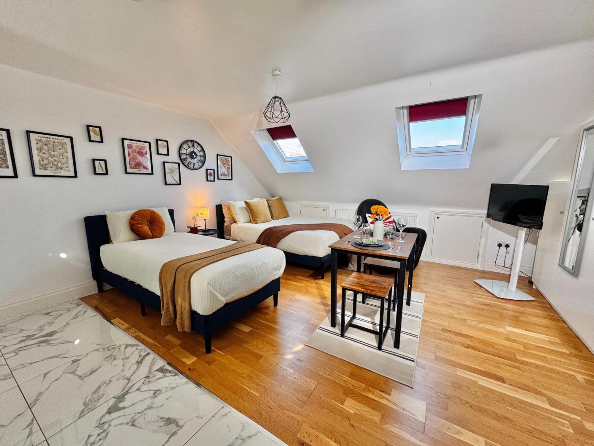 Ideal Studio Loft 30Min To Central Londres Exterior foto