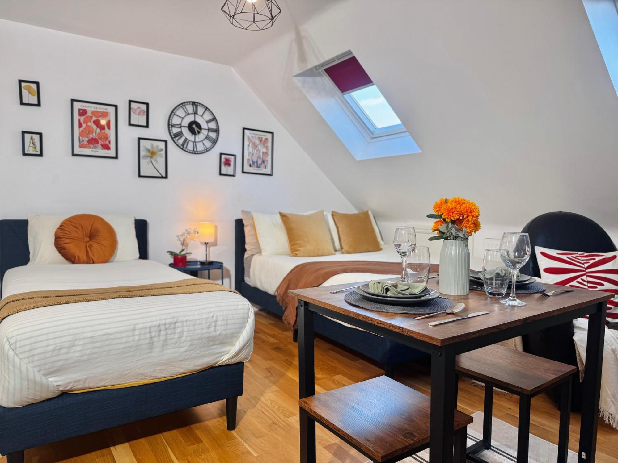 Ideal Studio Loft 30Min To Central Londres Exterior foto